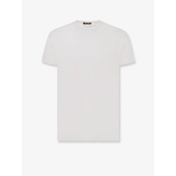 Silk and cotton t-shirt