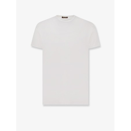 Silk and cotton t-shirt