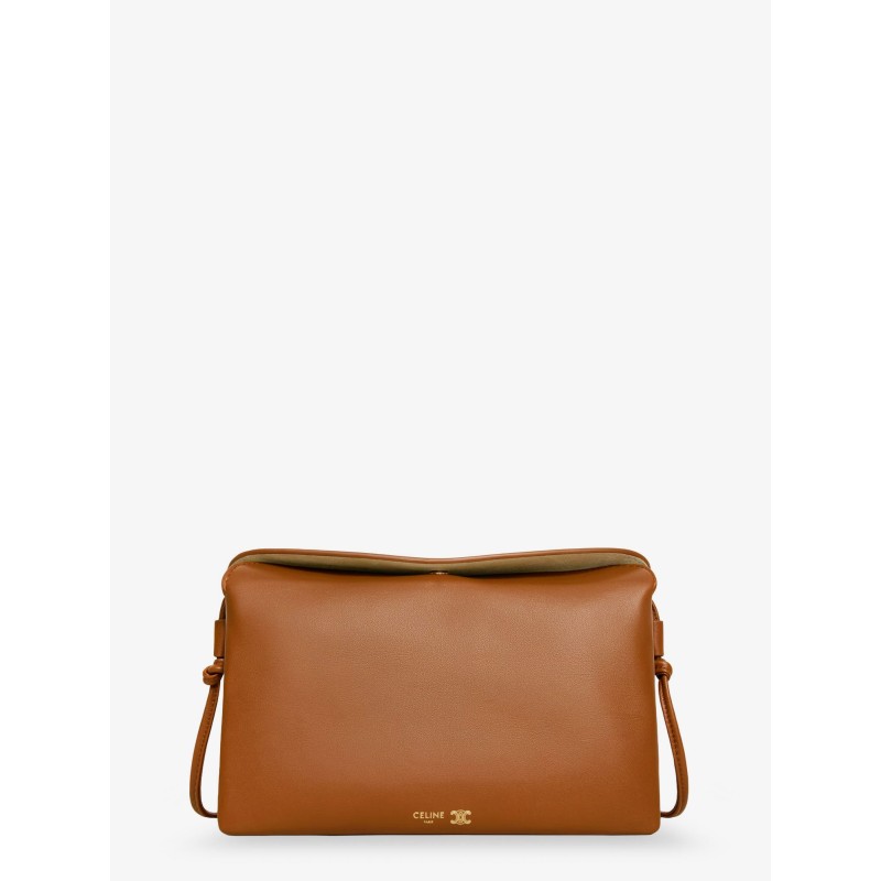 Trio leather crossbody bag