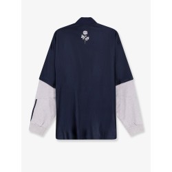 Jersey sweatshirt with frontal logo