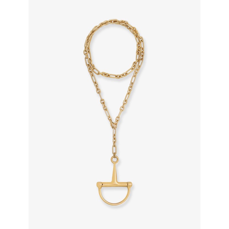 Half horsebit necklace