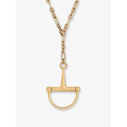 Half horsebit necklace
