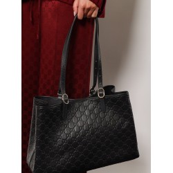 GG Emblem leather shoulder bag