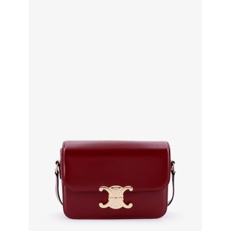 Teen Triomphe leather shoulder bag