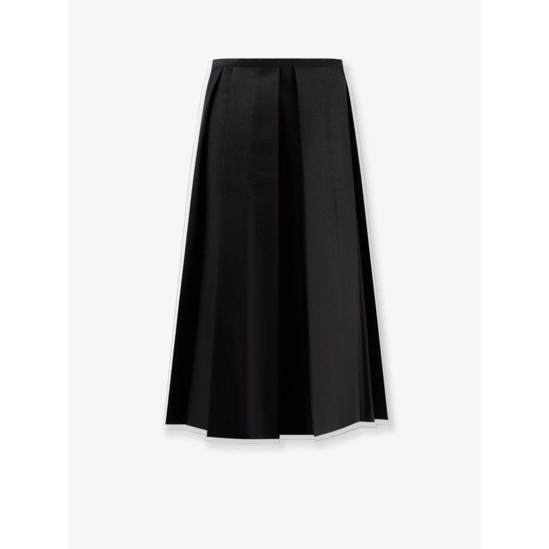 Wool and silk midi dress