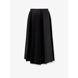 Wool and silk midi dress