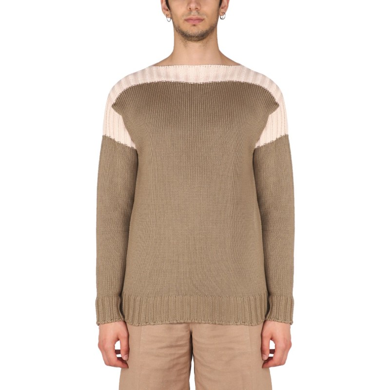 COTTON AND CASHMERE SWEATER
