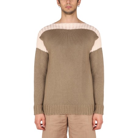 COTTON AND CASHMERE SWEATER