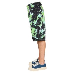 BERMUDA SHORTS WITH TIE DYE PATTERN