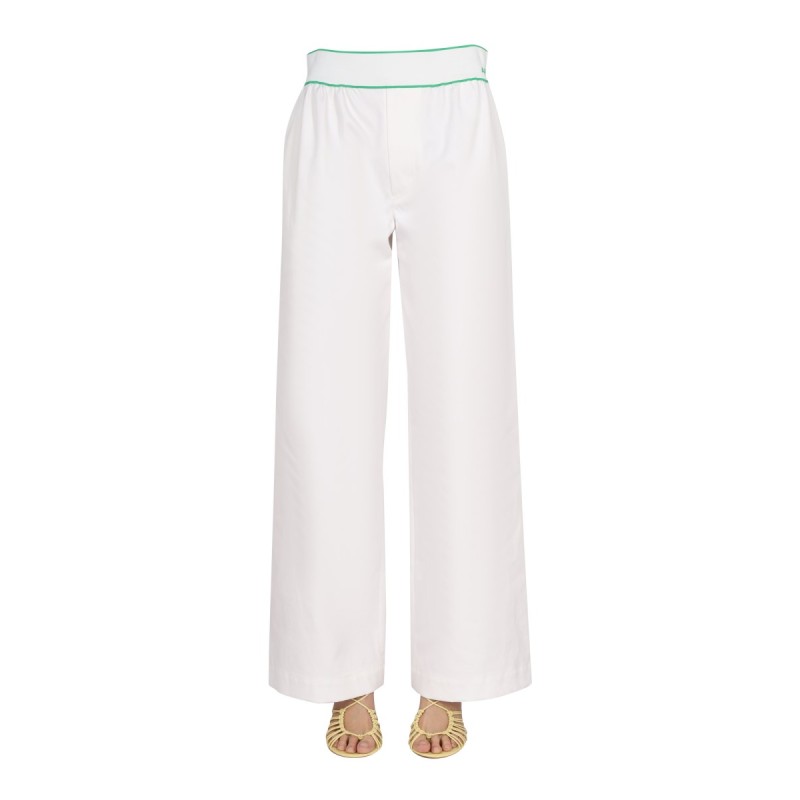 COTTON TWILL TROUSERS