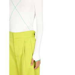 CONTRASTING SEAMS SWEATER