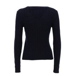 CABLE KNIT WITH LOGO