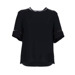 T-SHIRT WITH TRANSPARENT DETAILS