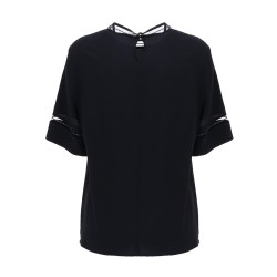 T-SHIRT WITH TRANSPARENT DETAILS