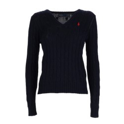 CABLE KNIT WITH LOGO