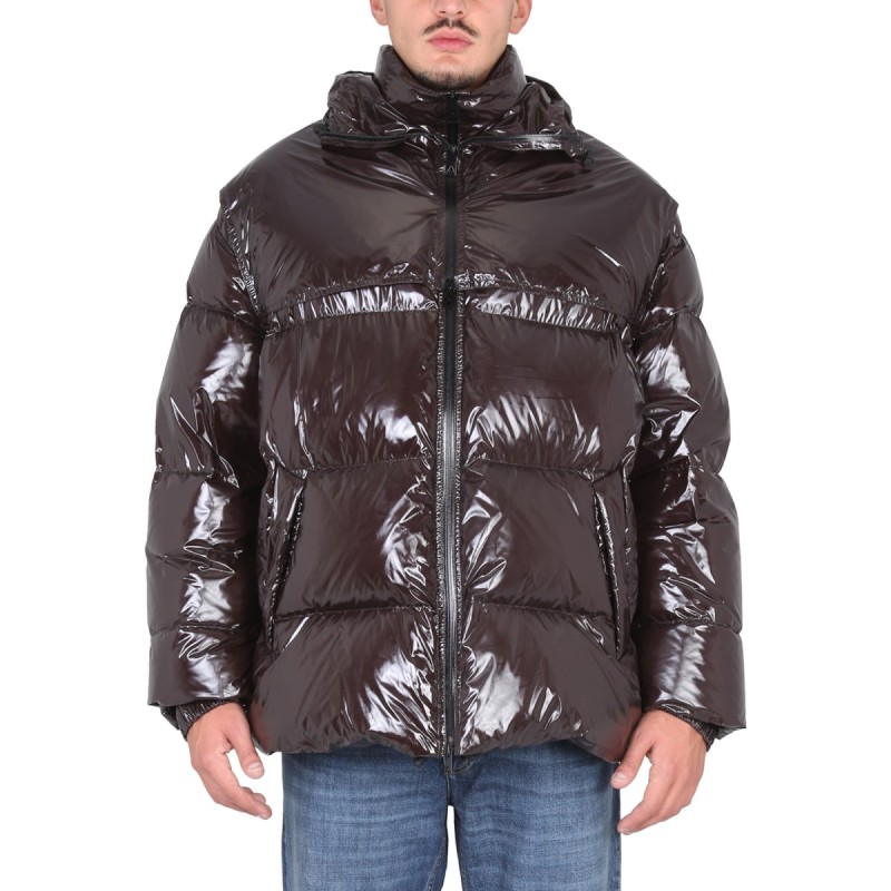 PIUMINO CORTO LUCIDO