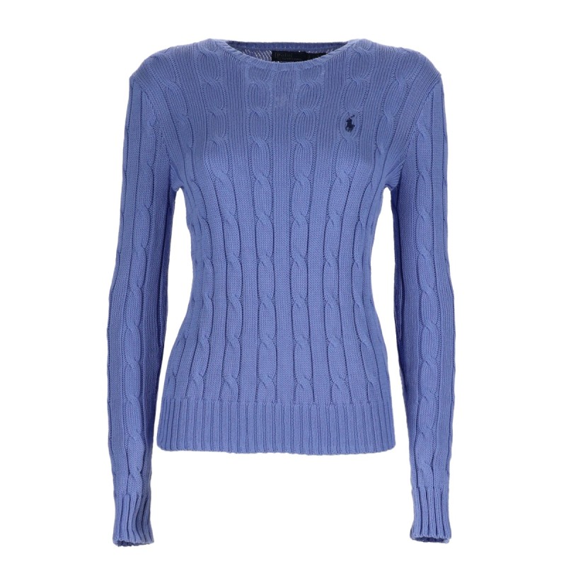 CABLE KNIT WITH LOGO