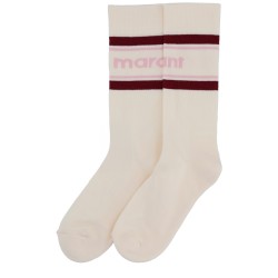 "DONA" SOCKS WITH LOGO