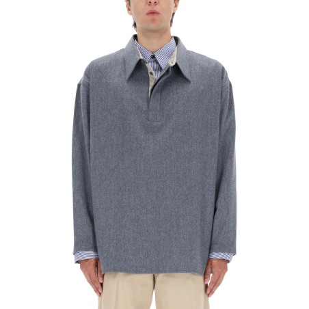 LONG-SLEEVED POLO SHIRT