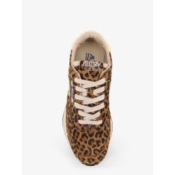 Reelwind Low animal print suede sneakers