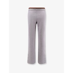 Cotton blend trouser with Web detail