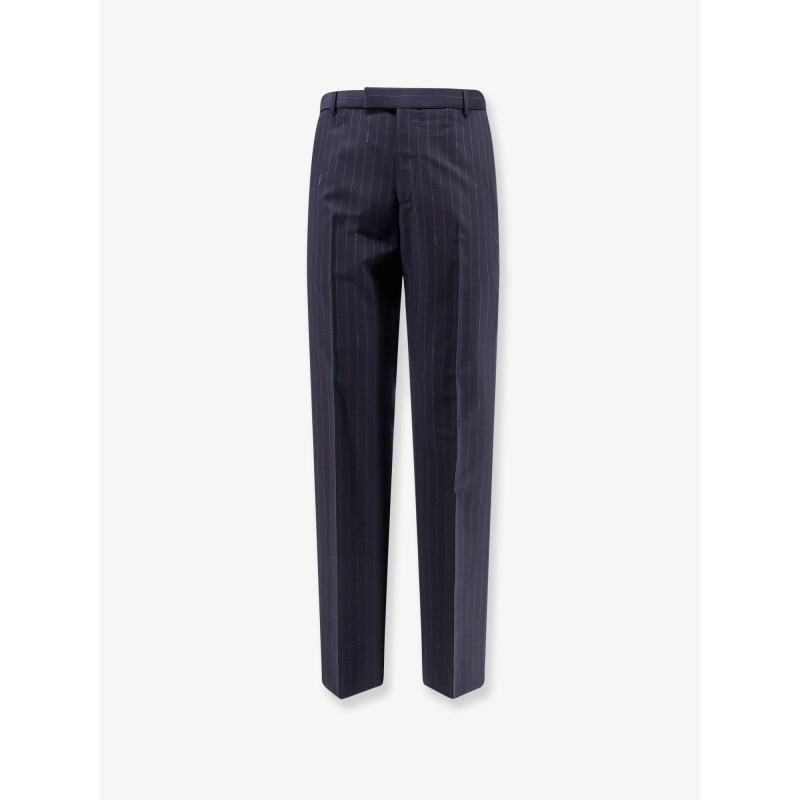 Gucci pinstripe wool trousers