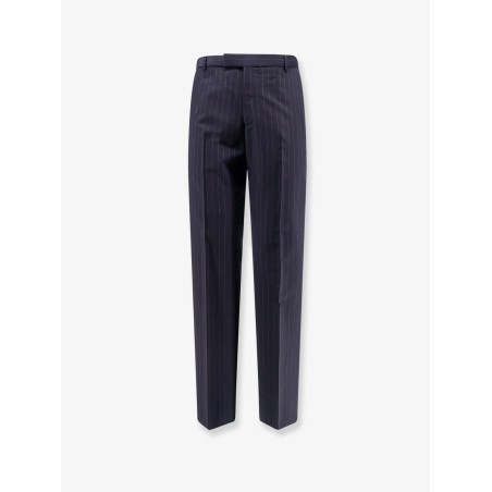 Gucci pinstripe wool trousers