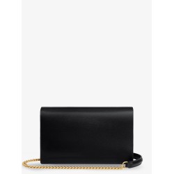 Wallet on Chain leather crossbody bag