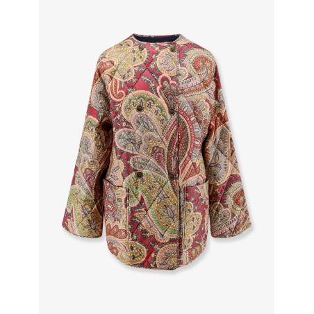 Reversible padded multicolor jacket