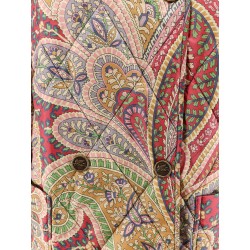 Reversible padded multicolor jacket