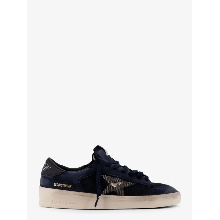 Stardan under net star low-top leather sneakers