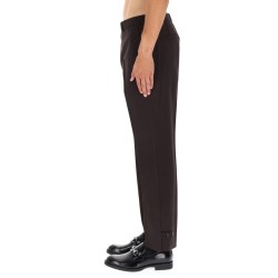 WOOL GABARDINE PANTS