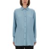 GG SILK JACQUARD OVERSIZED SHIRT