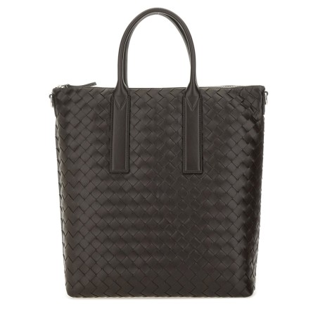 "NORTH-SOUTH" WOVEN TOTE BAG