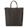 "NORTH-SOUTH" WOVEN TOTE BAG