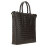 "NORTH-SOUTH" WOVEN TOTE BAG