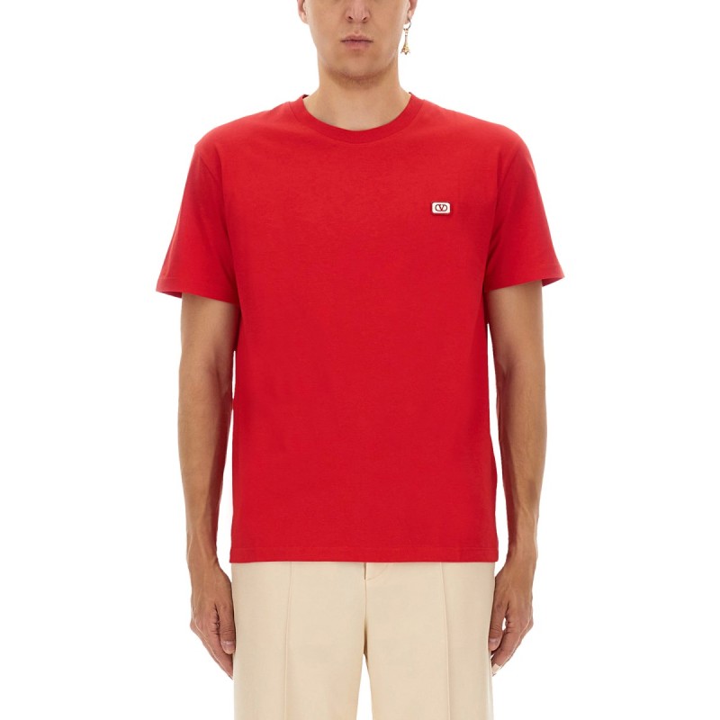 T-SHIRT WITH SIGNATURE VLOGO