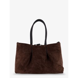 Pinacoteca leather handbag with Intrecciato motif