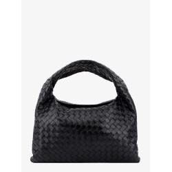 Hop leather shoulder bag with Intrecciato motif