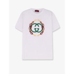 Cotton t-shirt with Interlockin GG print