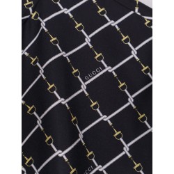 Short silk twill dress