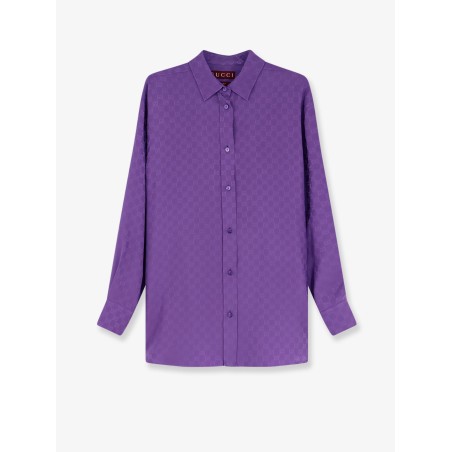 GG silk shirt