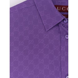 GG silk shirt