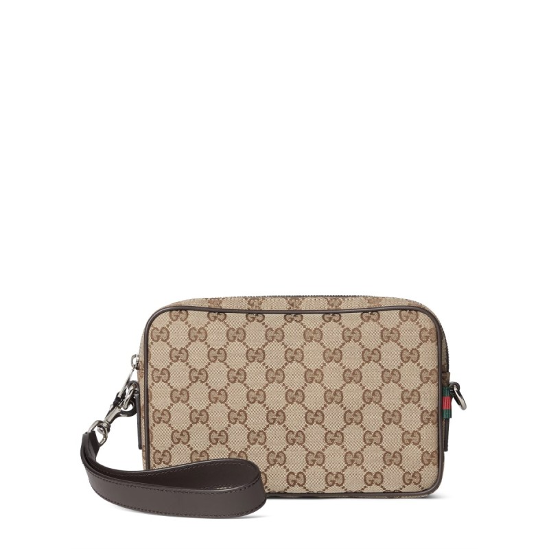 FABRIC SHOULDER BAG "GG" SMALL