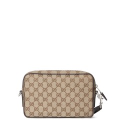 FABRIC SHOULDER BAG "GG" SMALL