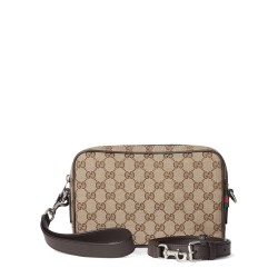 FABRIC SHOULDER BAG "GG" SMALL