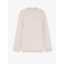 Wool and cotton blend cardigan