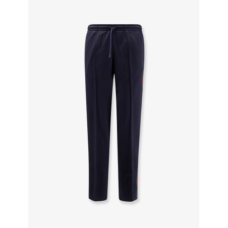Jersey trouser with lateral Web detail