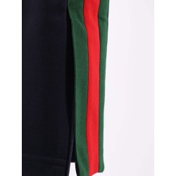 Jersey trouser with lateral Web detail