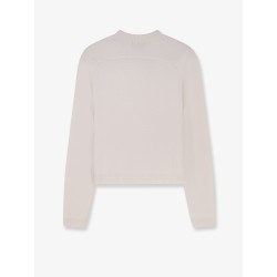 Wool and cashmere cardigan with metal Horsebit